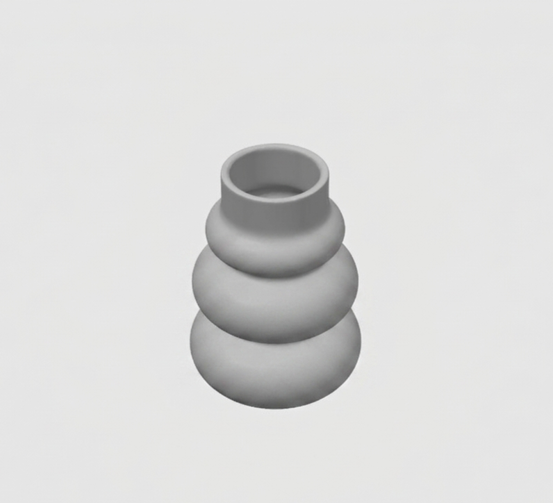 Vase Botanical Compatible LEGO® - Fichier STL à Télécharger